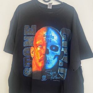 (SOLD) Vintage 1997 Steve Austin WWE Wrestling Tee